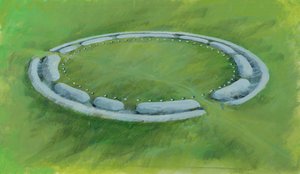 Stonehenge: First Phase Comprising a Ditch, Bank and Counterscarp Enclosing the Aubrey Holes