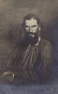 Leo Tolstoy, Russian Novelist by Ivan Nikolaevich Kramskoy