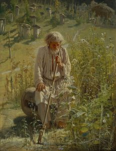 Beekeeper by Ivan Nikolaevich Kramskoy