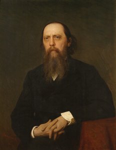 Portrait of the Author Mikhail Saltykov-Shchedrin 1826-1889, 1879