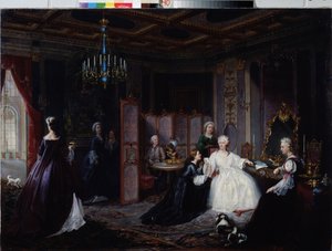 Catherine the Great by Ivan Osipovich Miodushevsky