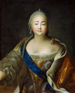 Portrait of Empress Elisabeth by Ivan Petrovich Argunov