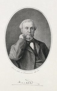 Portrait of Nikolay Alexeyevich Milyutin