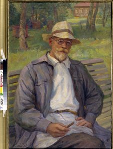 Portrait of the painter Ivan Gorshkin Sorokopudov, 20th century
