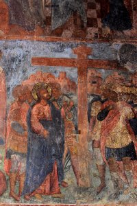 Fresco in the Cathedral of Our Lady of the Sign, Novgorod, Early 18th Century by Ivan Yakovlevich Bakhmatov