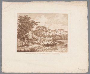 Company on the Shore of the Brouwerskolk in Overveen by Izaak Jansz. de Wit