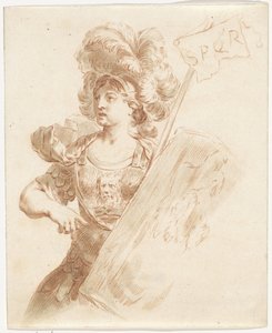 Minerva by Izaak Jansz. de Wit