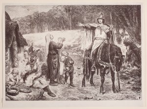 The Knight of the Coal Hut by J.C. Nielsen