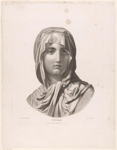 Head of a Vestal Virgin