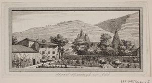 Bonnets Garden and Country House in Thonex by J.F. Clemens