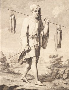 An Arab Fisherman by J.F. Clemens