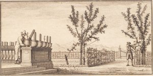 The Garden at Genthod by J.F. Clemens