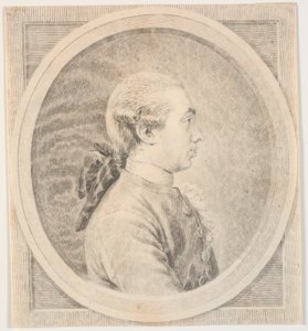 Portrait of a Man. Profile to the Left