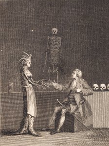 Niels Klim in the Anatomy Chamber