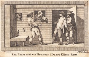Peder Paars is Put in the Madhouse
