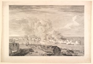 The Battle of Copenhagen, April 2, 1801 by J.F. Clemens