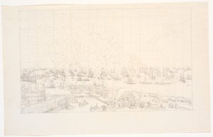 The Battle of Copenhagen, April 2, 1801 by J.F. Clemens
