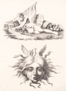 Øresund. Medusa Head by J.F. Clemens