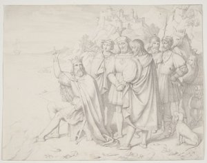 Knud the Great by the Shore