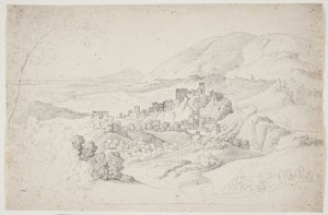 Olevano Romano. Sabine Mountains