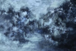 Mysterious Blue Grotto by JMF FINE ART