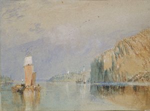 Coteaux de Mauves by Joseph Mallord William Turner