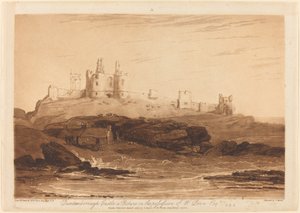 Dunstanborough Castle by Joseph Mallord William Turner
