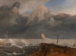 Port Ruysdael, between 1826 and 1827 by Joseph Mallord William Turner