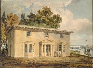 The Penrhyn Arms at Port Penrhyn, c. 1797-1798 by Joseph Mallord William Turner