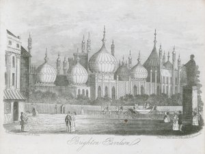 General view of the Brighton Pavilion by J.T. Wood