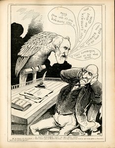 Le Triboulet, Satirical in Black and White by J. (1847 1892) Blass