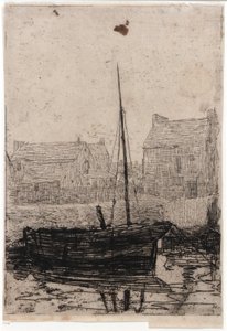 Boat Moored - Isle of Man