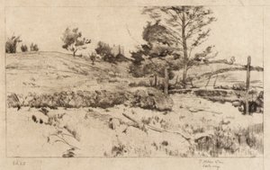 Landscape (Sketch of Fields)