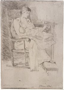 Mother and Child no. 2 by J. Alden Weir