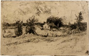 The Farm by J. Alden Weir