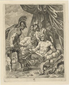Achilles Heals Telephos by J. Alexander Janssens