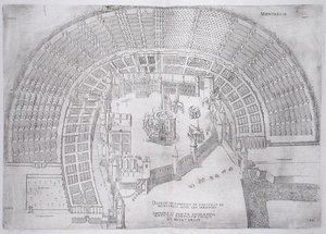 The Castle of Montargis and its Gardens, from 