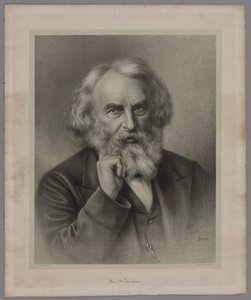 Henry Wadsworth Longfellow, 1875 by J. Baker