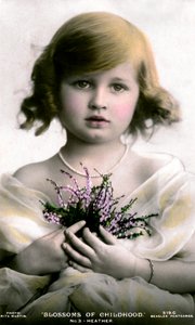 Blossoms of Childhood No.3: Heather, early 20th century