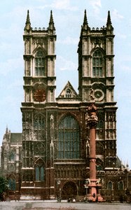 Westminster Abbey, London, early 20th century
