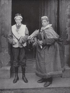 The Horn Dance, Abbots Bromley, the Fool and Robin Hood by J. Benjamin Stone