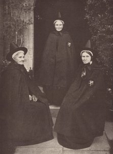 The Almswomen at Castle Acre in Their Interesting Costume