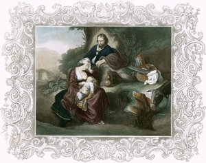 The Flight into Egypt by J. Bol