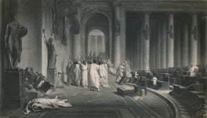 The Death of Caesar. Julius Caesar, c1870 by J. C. Armytage