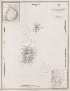 Azores Corvo and Flores, Surveyed by Capt. A.T.E Vidal R.N 1844