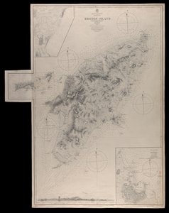 Mediterranean archipelago Rhodes Island surveyed...under the direction of Com
