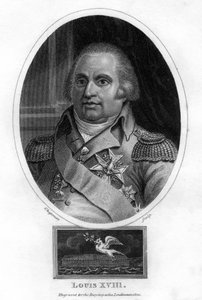 Louis XVIII, King of France by J. Chapman