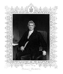 Thomas Clarkson, English politician and anti-slavery campaigner, 19th century by J. Cochran
