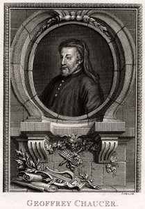 Geoffrey Chaucer, 1774 by J. Collyer