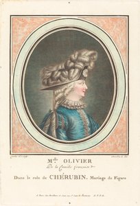 Mademoiselle Olivier by J. Coutellier
